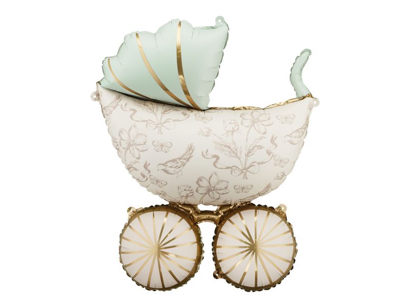 Folieballong Barnevogn 67 x 96 cm