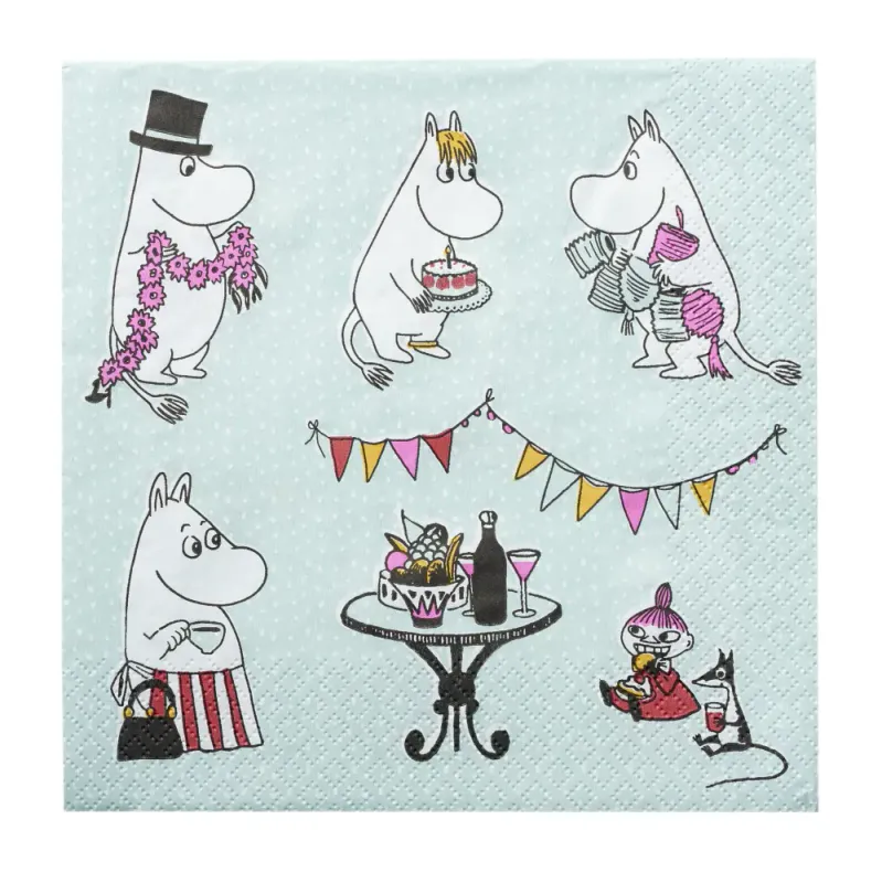 Moomin Kestit Mint Lunch