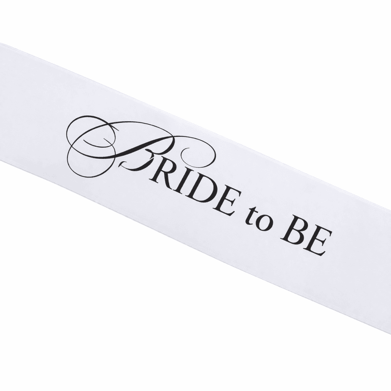 Bride To Be Hvitt Bånd