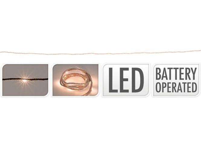 Hovedbilde Lyslenke LED tau 1 meter