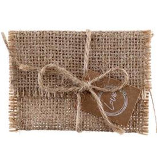 Hovedbilde Jute - Gavepose 4 stk