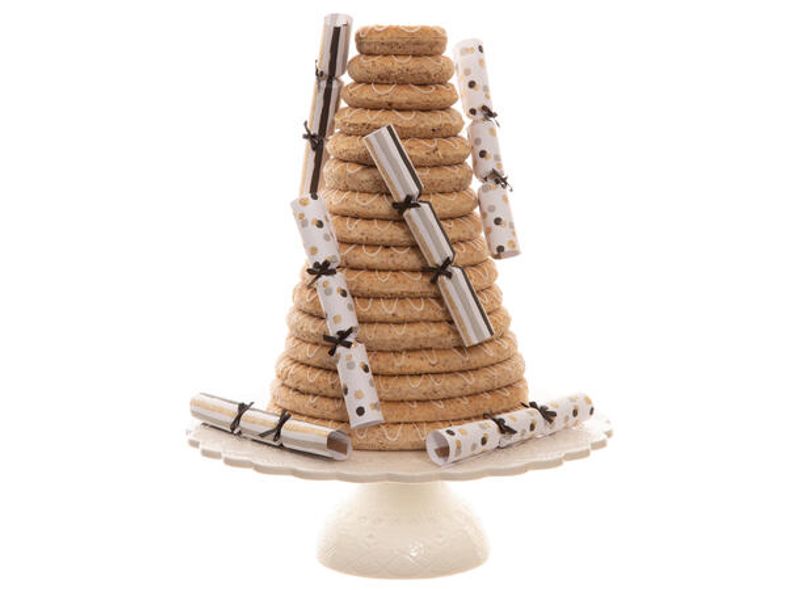 Smell Bon-Bon Sort, Sølv og Gullglitter (6 stk)