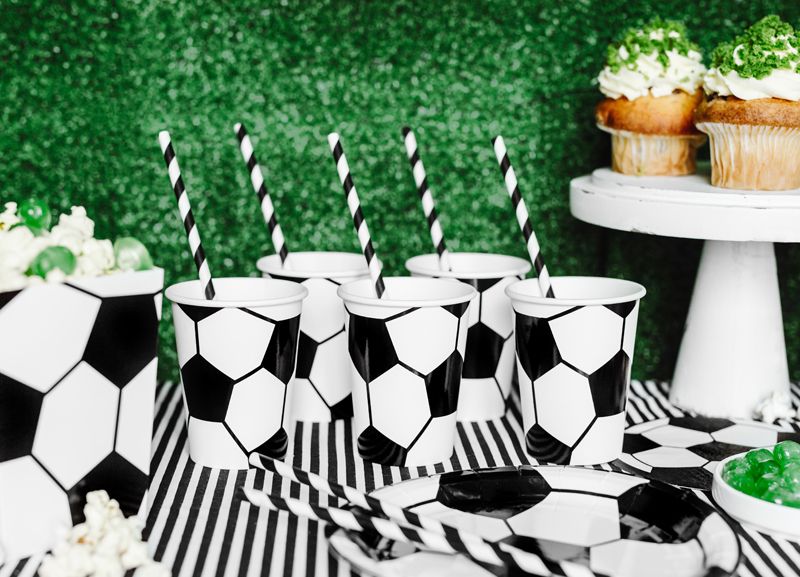 Pappkrus Fotball 260 ml  6 stk