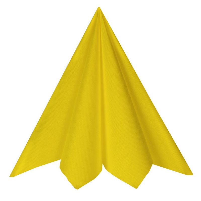 Servietter Luksus Textile Touch - Gul 20 stk
