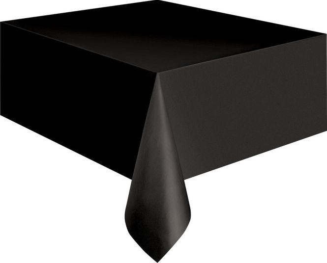 Hovedbilde Plastduk sort  137 x 274 cm