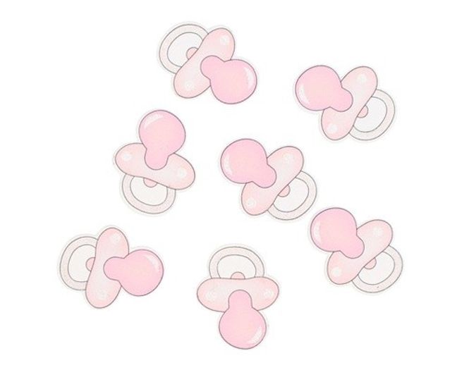 Hovedbilde Smokk Rosa Klistremerke 12 stk.