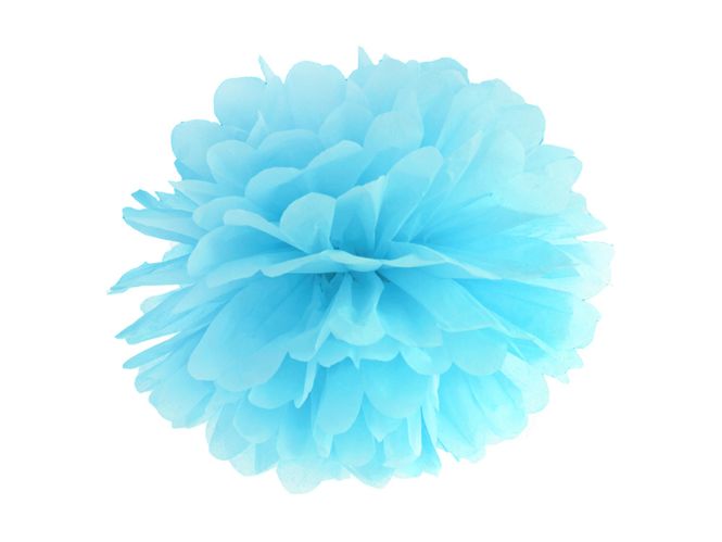 Hovedbilde Pompom i silkepapir 25 cm – diverse farger