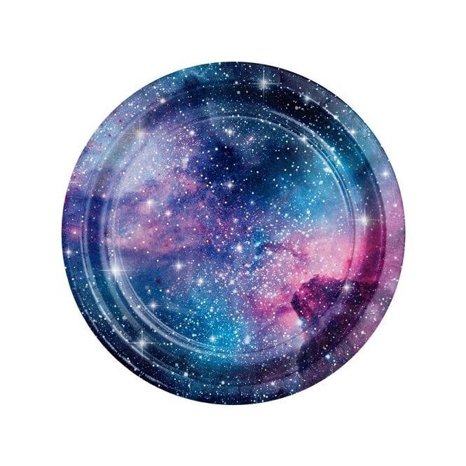 Hovedbilde Papptallerken Middag Galaxy Party