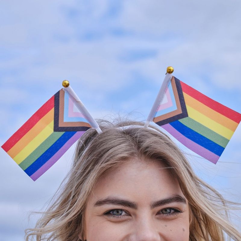 Hårbøyle Prideflagg