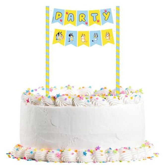 Hovedbilde Bluey Kakebanner i papir 19x25