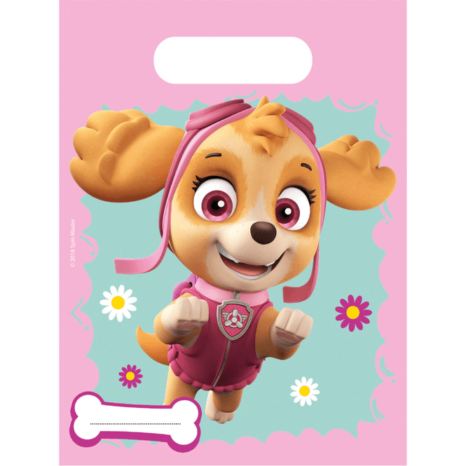 Hovedbilde Godteposer Paw Patrol Skye & Everest  6 stk