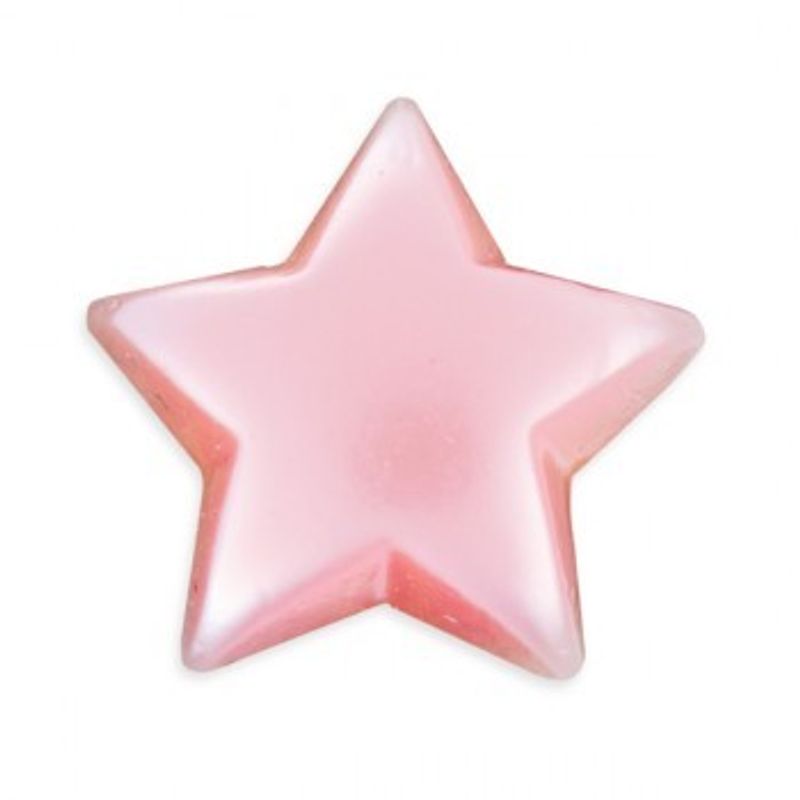 Perlemor Stjerne Rosa 24 stk
