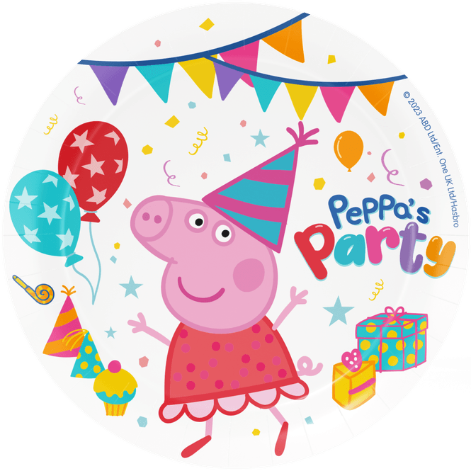 Hovedbilde Peppa Gris tallerkener 23 cm