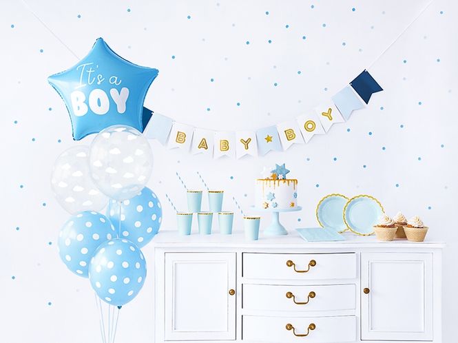 Hovedbilde Babyshower sett Gutt - 49 deler