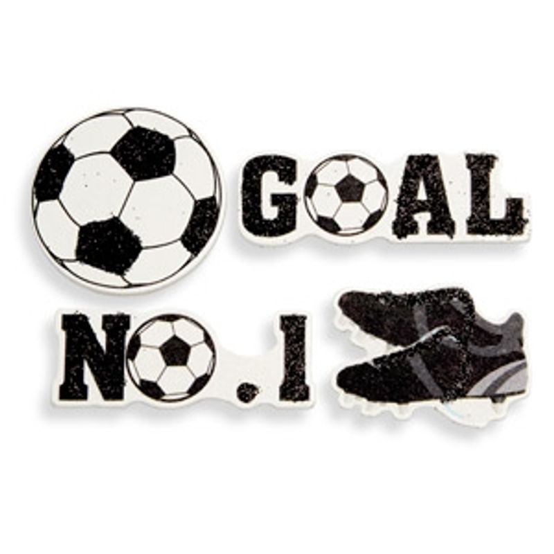 Fotball Klistremerke Sett