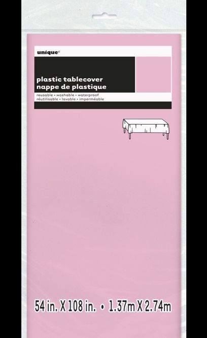 Hovedbilde Rosa Plastduk 137x274 cm