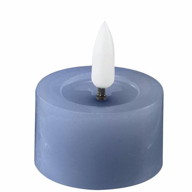 Hovedbilde Led lys - Telys Jeans Blue D4,5 H2,5 