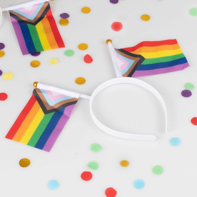 Hovedbilde Hårbøyle Prideflagg