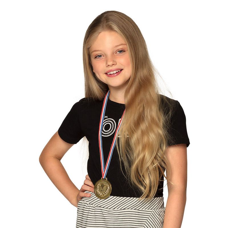 Vinnermedaljer gull, sølv og bronse 6 cm  3 stk