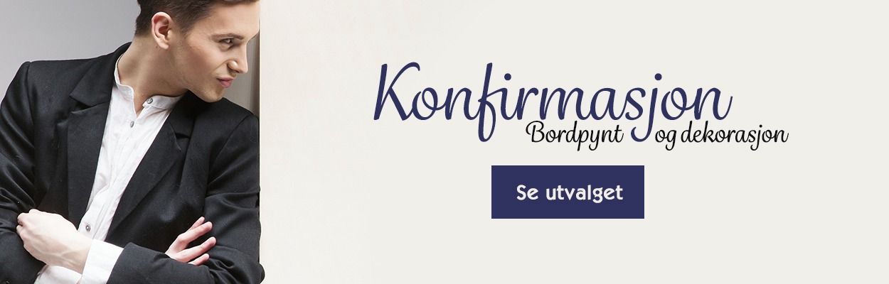Karusell med informasjon om hva vi selger på nettsiden