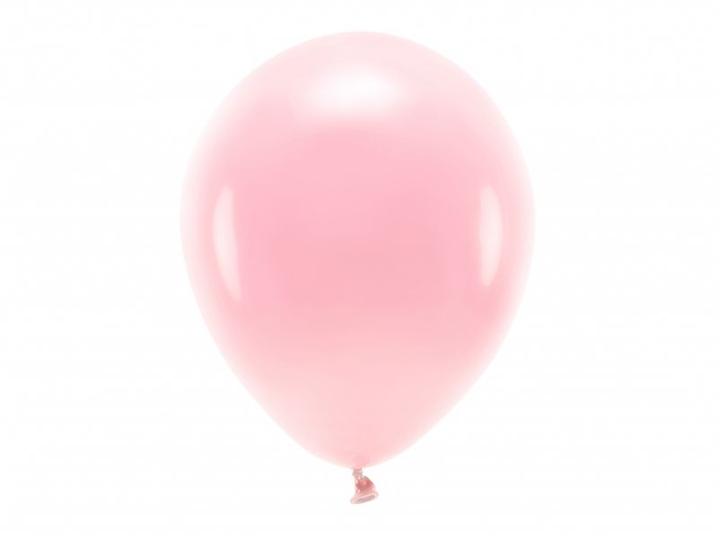 ECO Ballonger 10 Stk, 30cm - Pastell, Lys Rosa