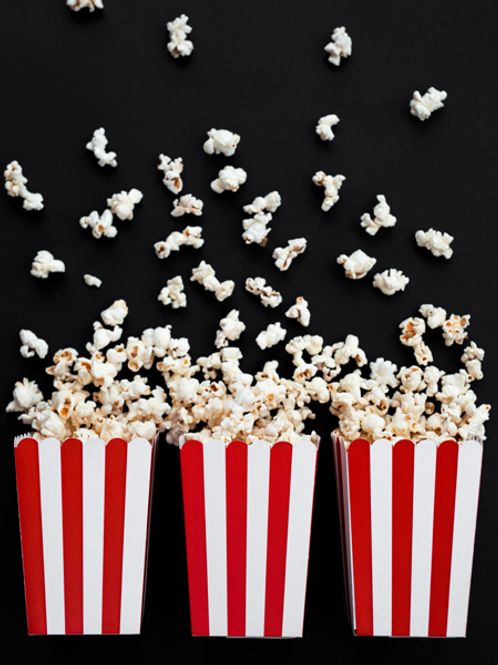 Hovedbilde Popcornbokser Mix  6 stk