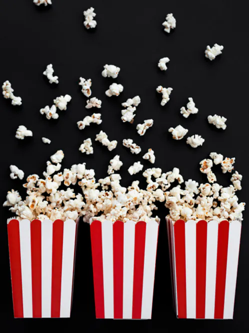 Hovedbilde Popcornbokser Mix  6 stk