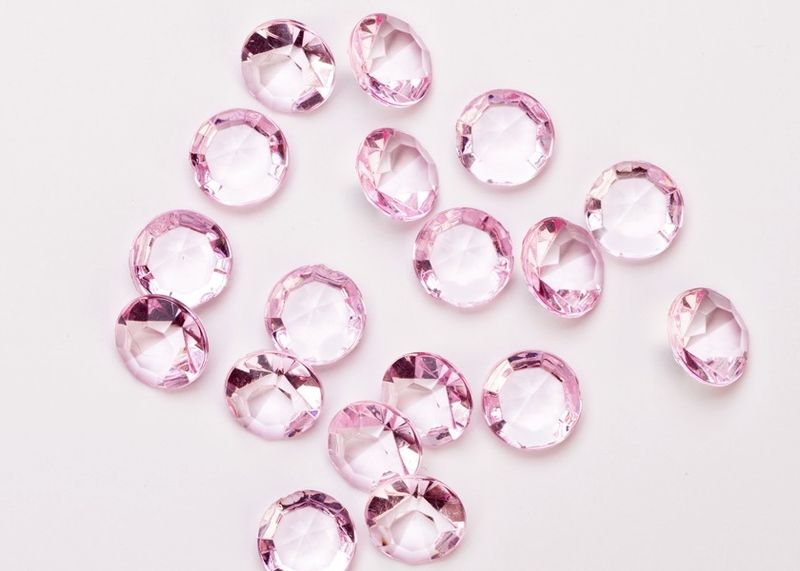 Diamanter Babyrosa Bordstrø