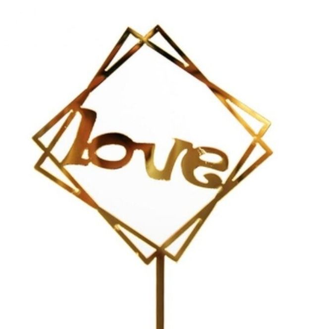 Hovedbilde Kaketopp Akryl Love