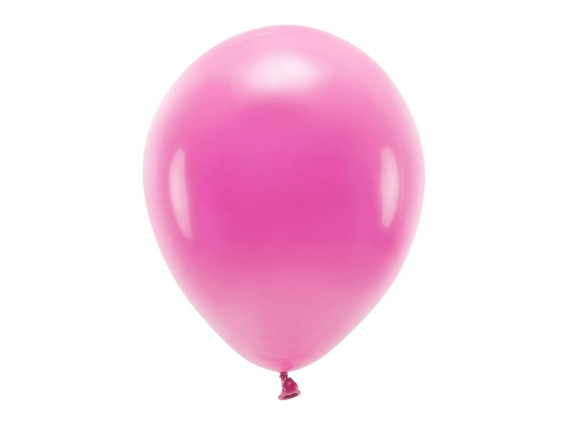 ECO Ballonger 10 Stk, 30cm - Pastell, Fuchsia