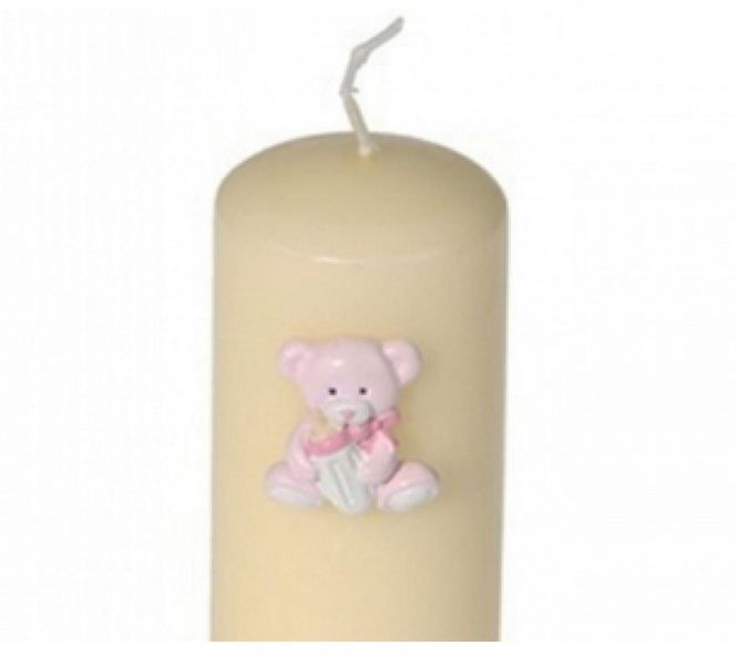 Hovedbilde Bamse Rosa Lyssmykke